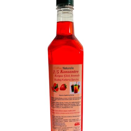 6x1 Litre Karpuz Çilek Aromalı Ice Slush Buzlaş Karlama – 1’e 5 Sulandırılır, 6 Litre Ürün!